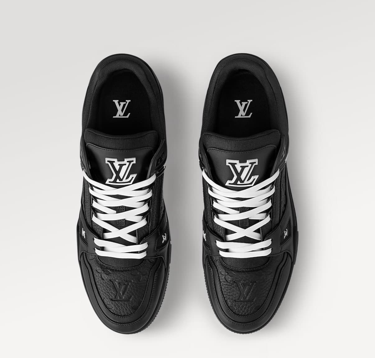 Louis Vuitton Sneakers Trainer Black — vue 4