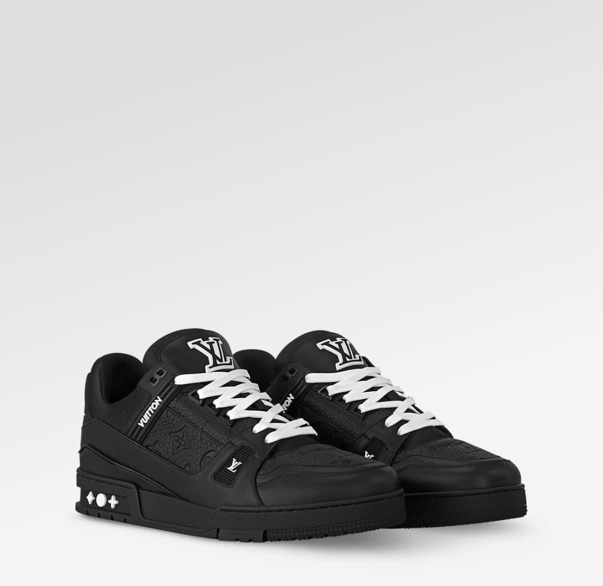 Louis Vuitton Sneakers Trainer Black — vue 5